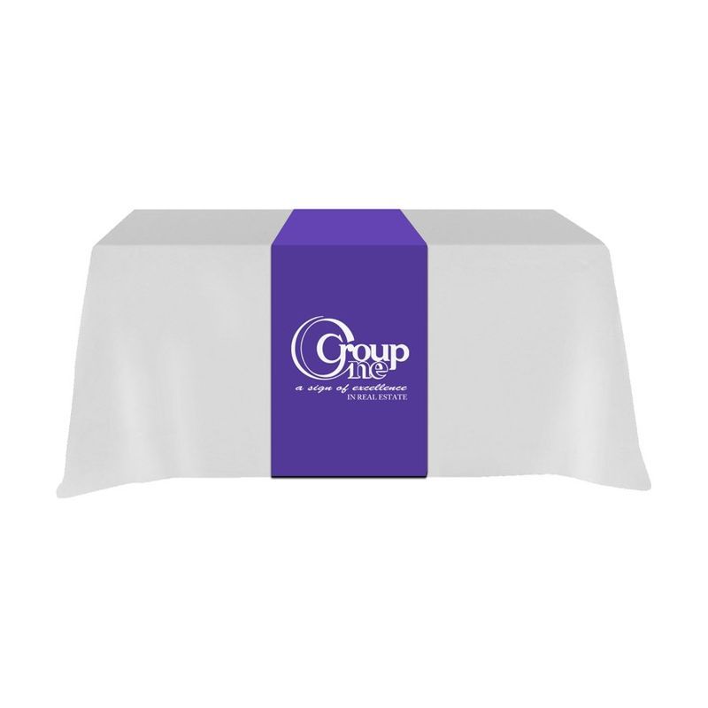 Table Runner with Front, Top, and 12 in Back Drape