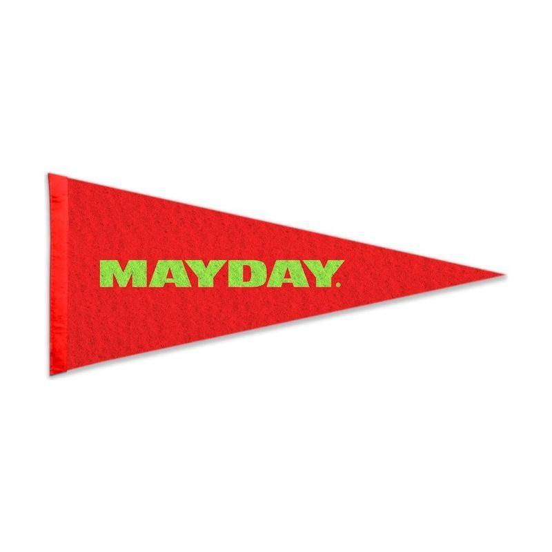 Wool Felt Pennant, Heat Transfer