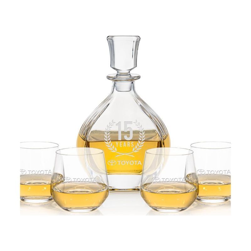 Oakville Decanter and Garland On-the-Rocks Set