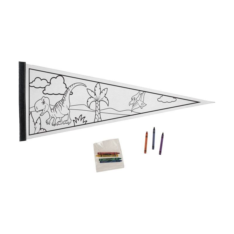 12" x 30" Color Me Felt Pennant