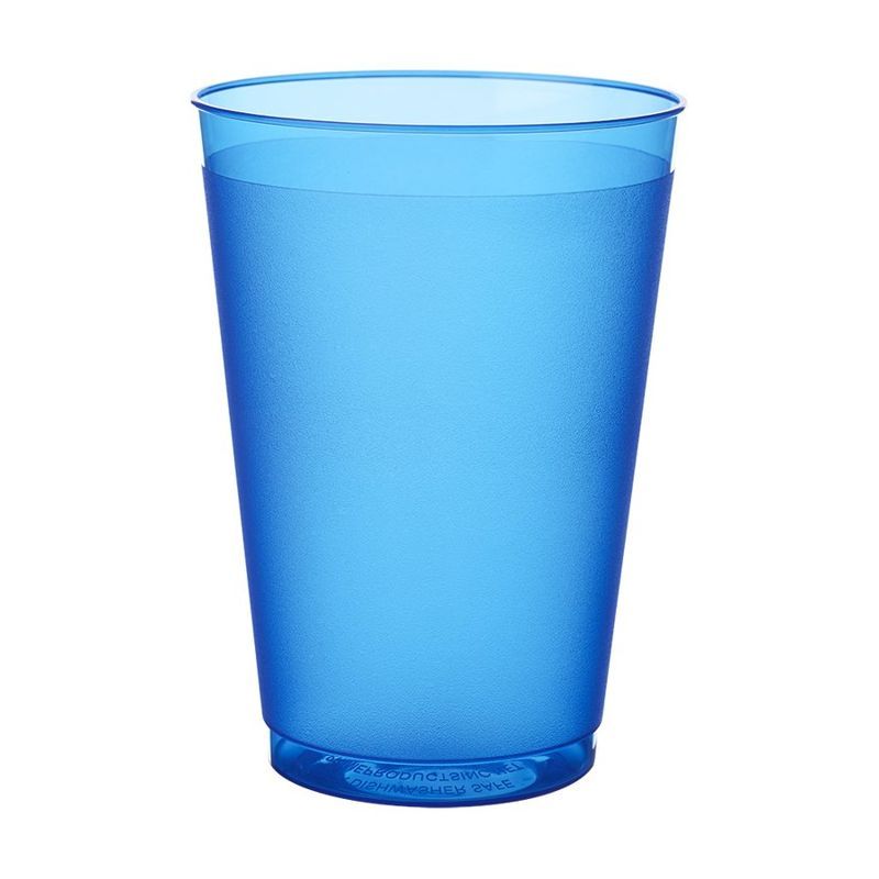 12 oz Flex Frosted Plastic Stadium Cup