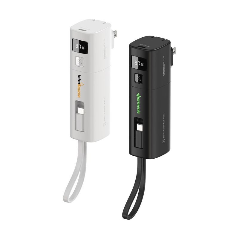 5K 3-in-1 Power Bank and Wall Charger