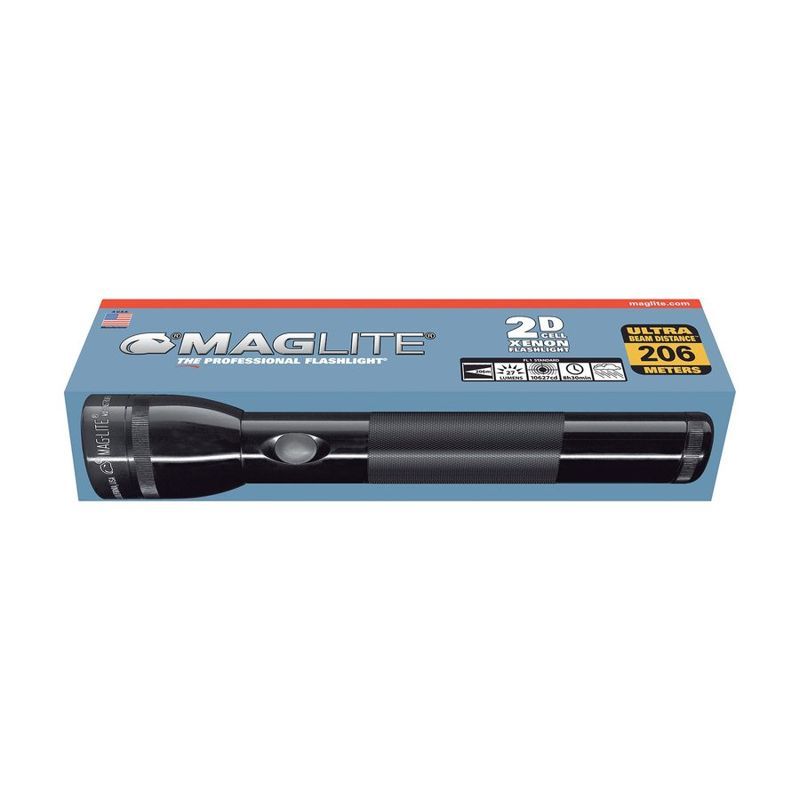 Standard 2 D Cell Maglite Flashlight