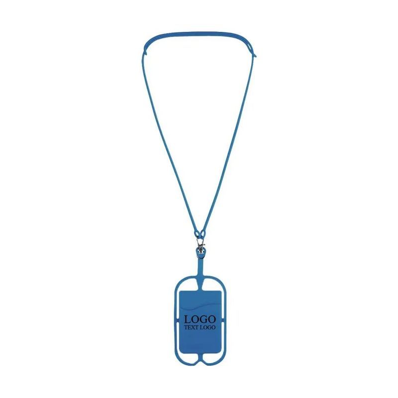 Phone-Holding Silicone Lanyard
