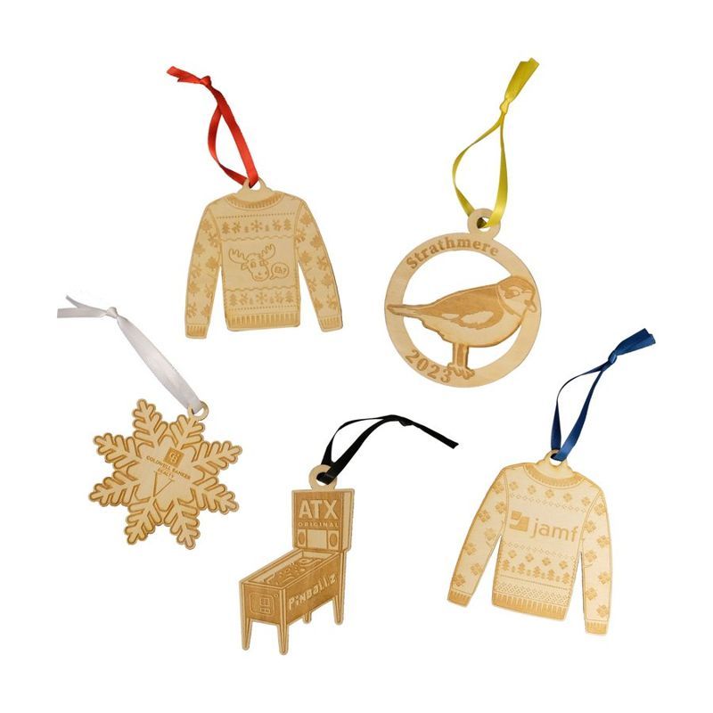Wood Ornament 3 x 3