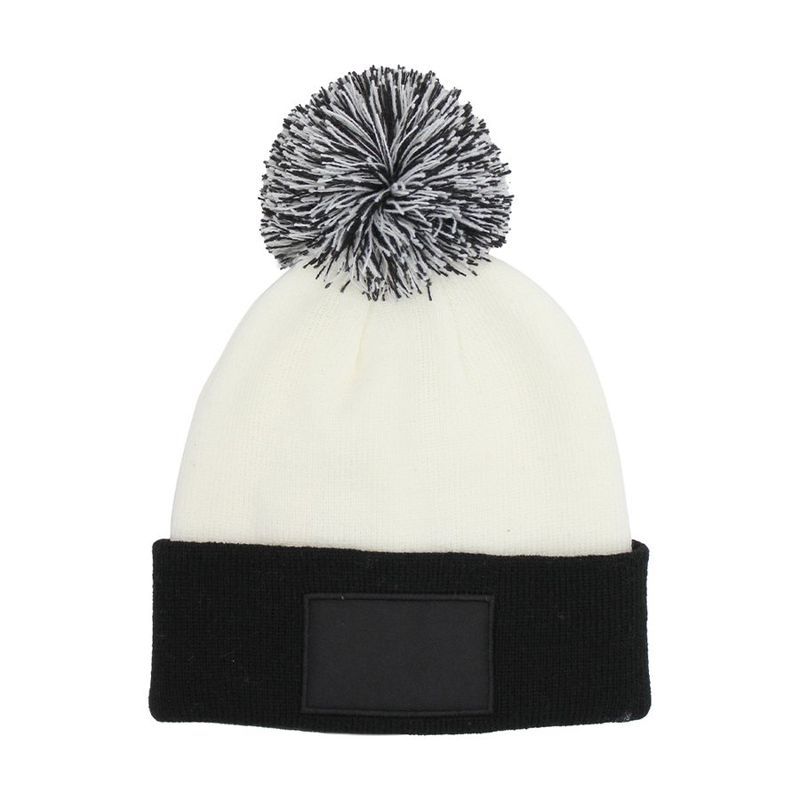 Color Pop Pom Beanie, Full Color