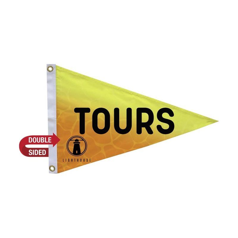 16" x 24" Double-Sided Polyester Pennant Flag