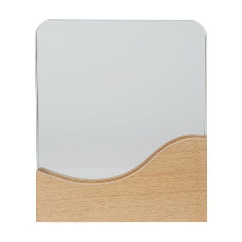 Ola Crystal Award with Wood Base