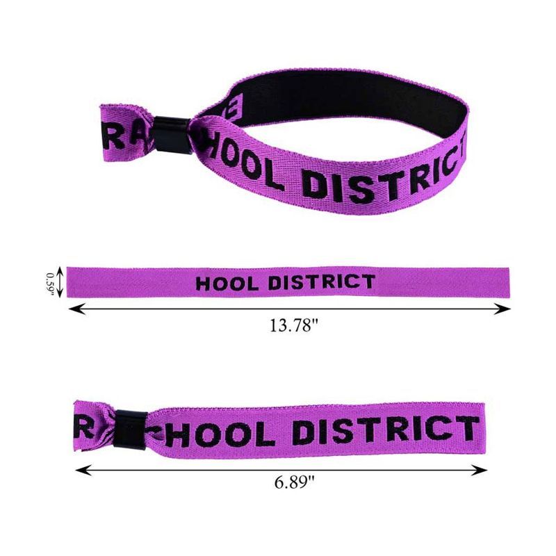 Custom Woven Event Wristband