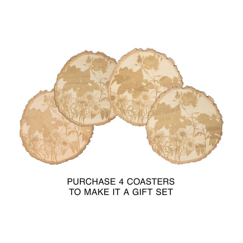 Tree Slice Wood Coasters
