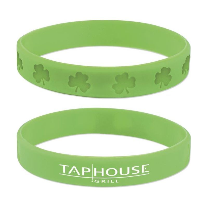 St. Patrick's Day Silicone Wristband