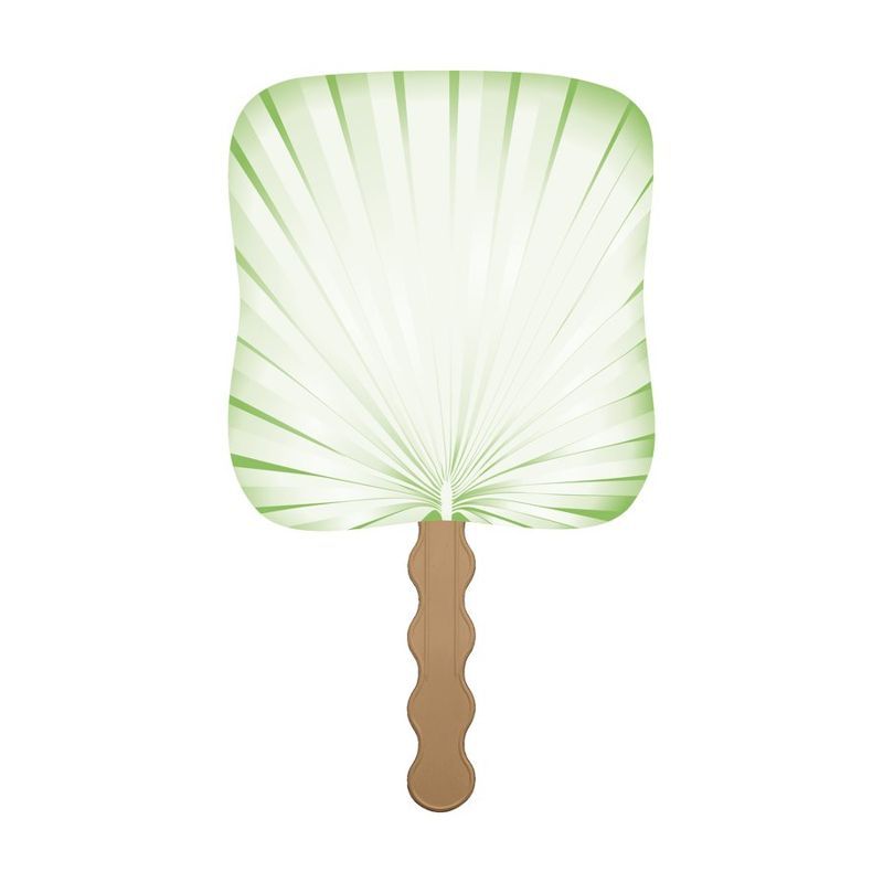 Palm Leaf Paper Fan