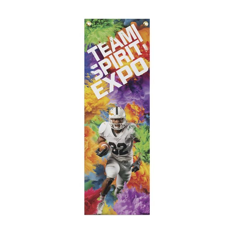 Satin Banner, 5 x 48 Inch