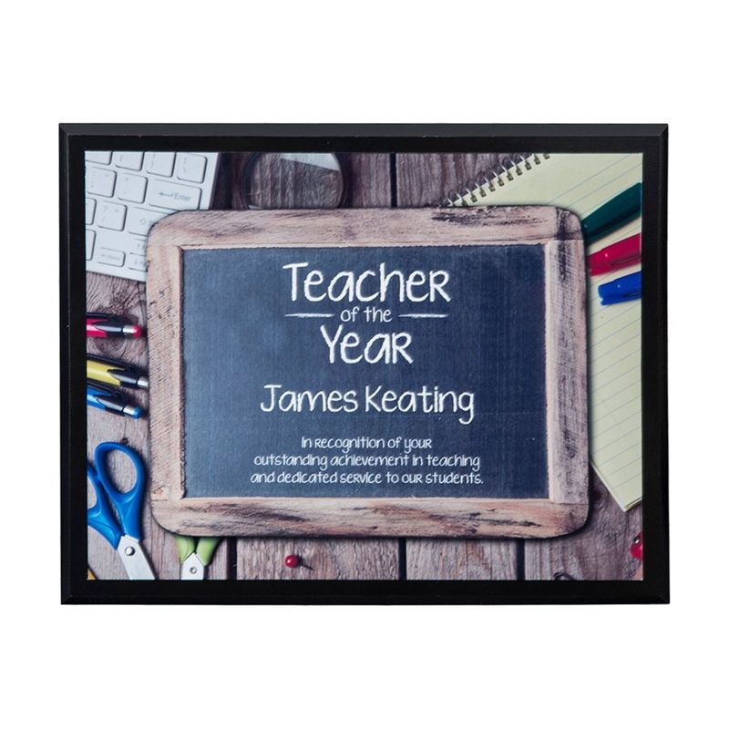 10" x 8" Sublimated Plaque, Horizontal