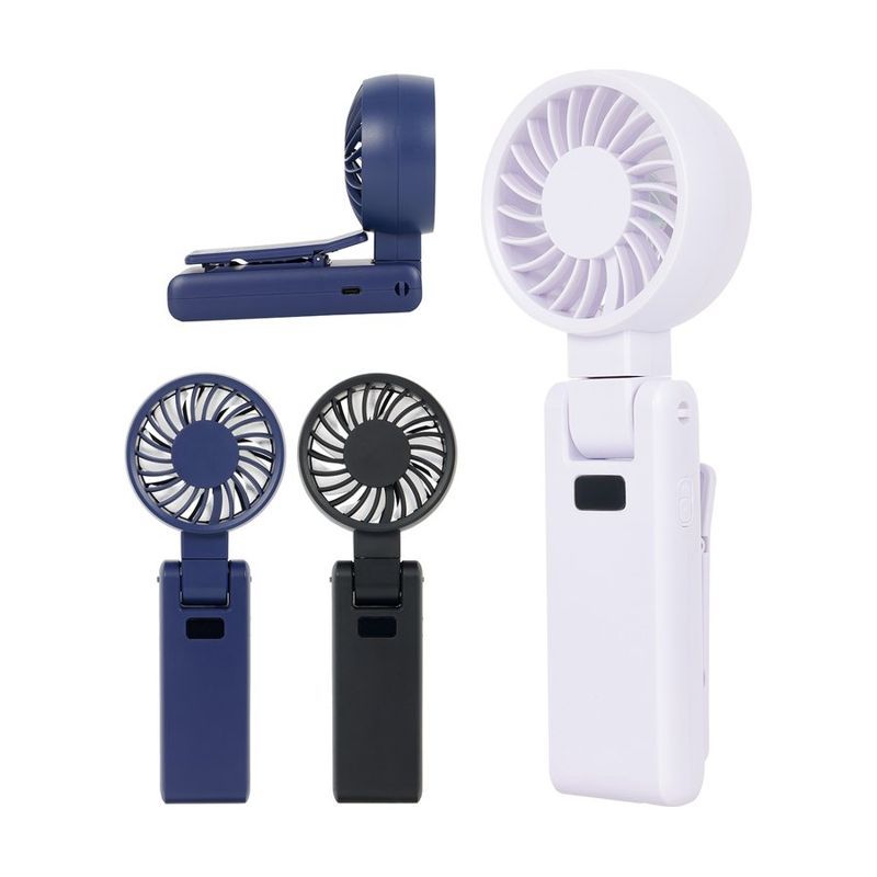 Purl High Speed Rotatable Handheld Fan with Clip