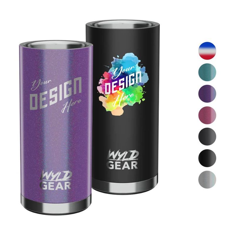 12 oz Stainless Steel Vacuum Insulated Slim Can Cooler