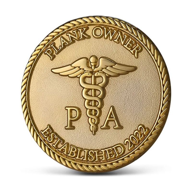 Custom Shape Die Struck Challenge Coin