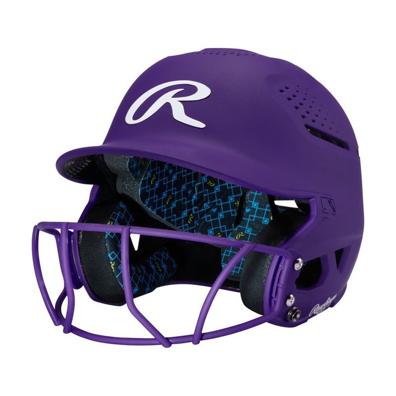 Rawlings RX2 Softball Batting Helmet with Face Mask