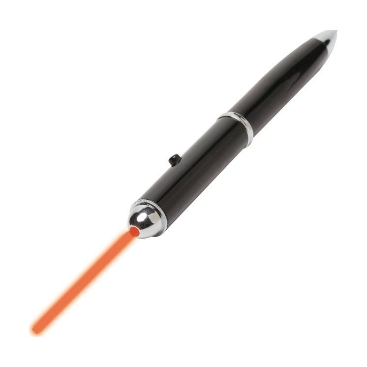 Secret Agent Laser Pointer Metal Pen