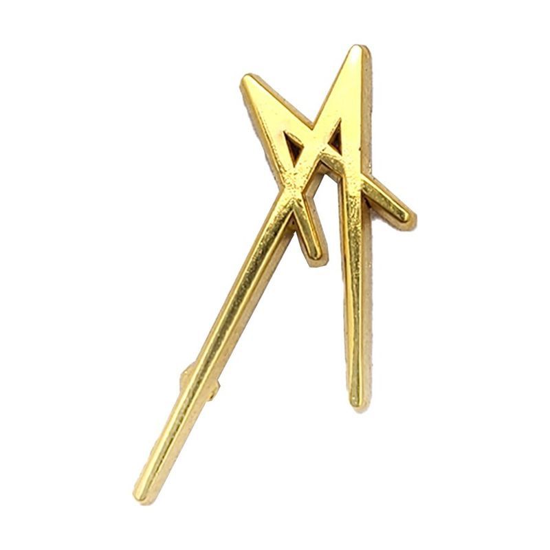 1/2" Die Cast Zinc Soft Enamel Lapel Pin