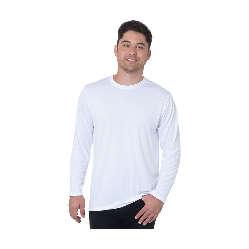 USA-Made Polyester Long Sleeve Performance Tee