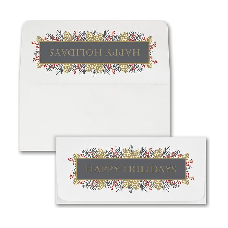 Holiday Decor Currency Envelope