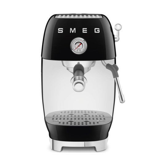 SMEG Manual Espresso and Cold Brew Coffee Machine Black