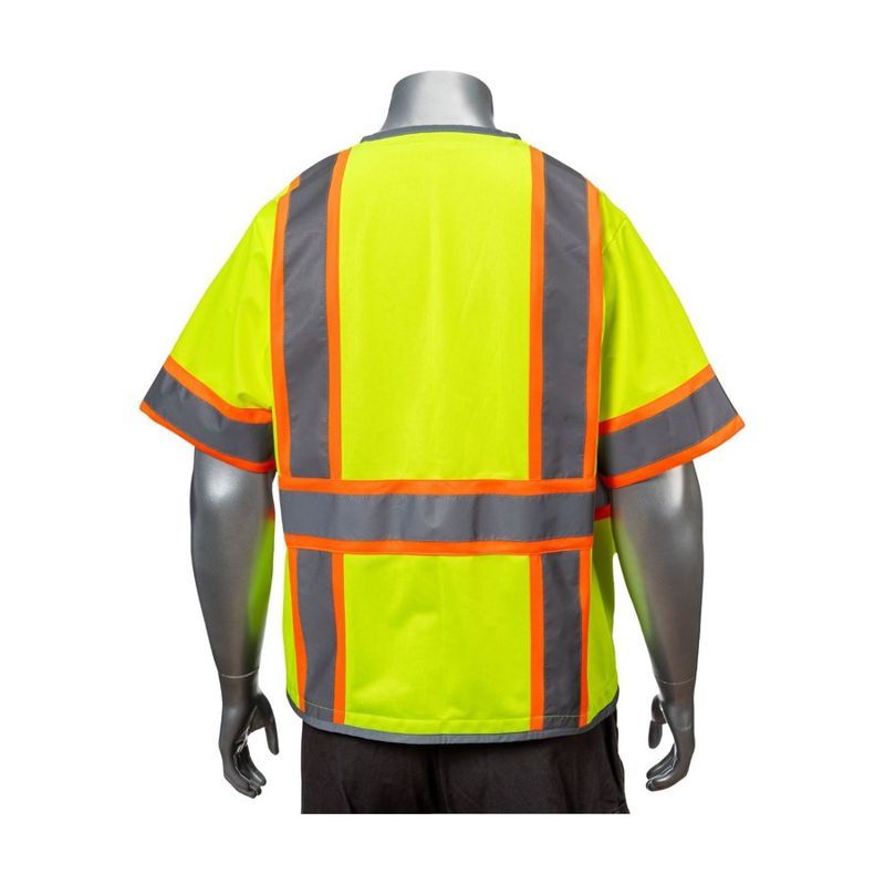 3.8 Oz Knitted Class 3 Two-Tone Safety Vest