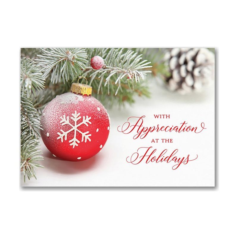 Appreciation Greens Economy Holiday Card