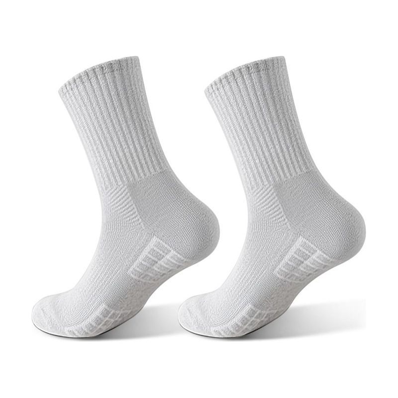 Three Quarter Cushioned Non-Slip Sports Socks