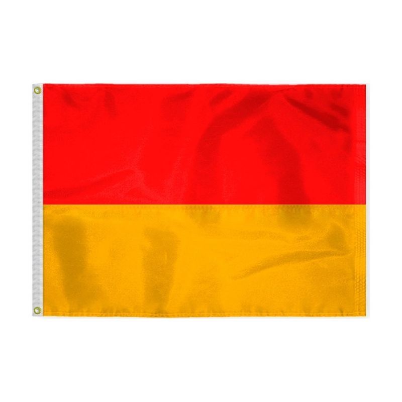 Red and Yellow Beach Safety Flag 2.5' x 3.3'