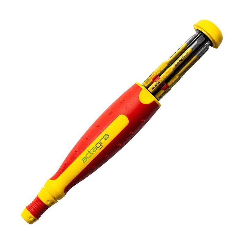 6-in-1 Insulated Multi-Bit Screwdriver