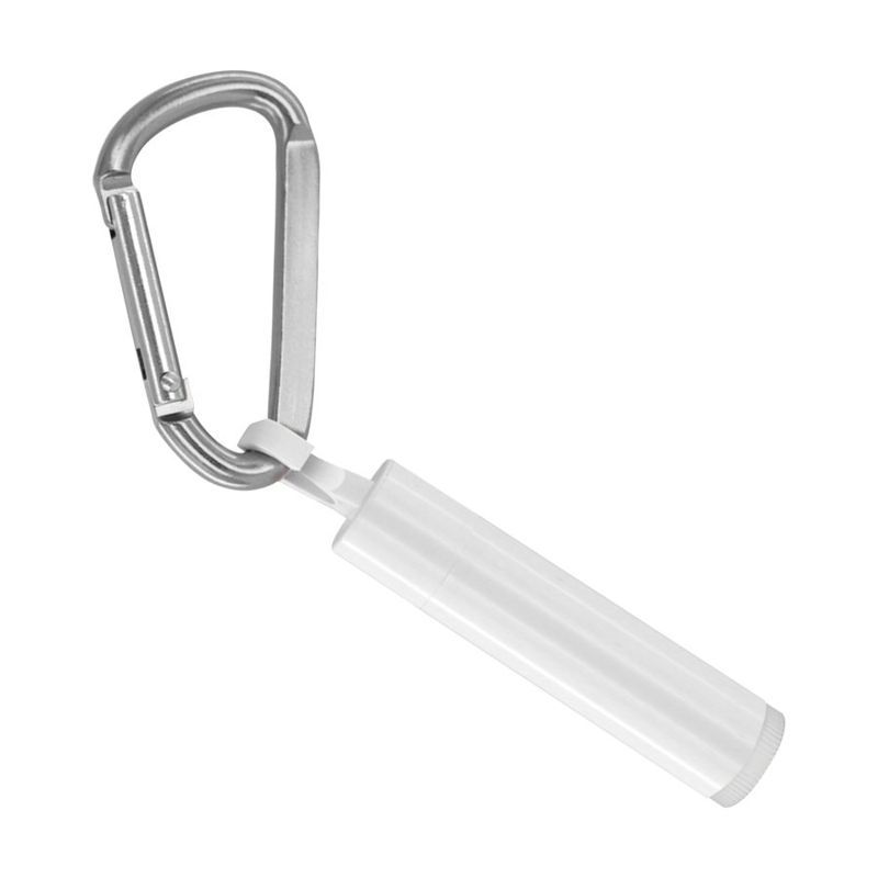 SPF 15 Lip Balm with Hook Cap and Carabiner
