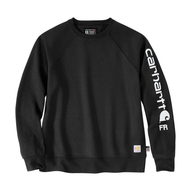 Carhartt FR Force Marquette Crewneck Logo Sweatshirt
