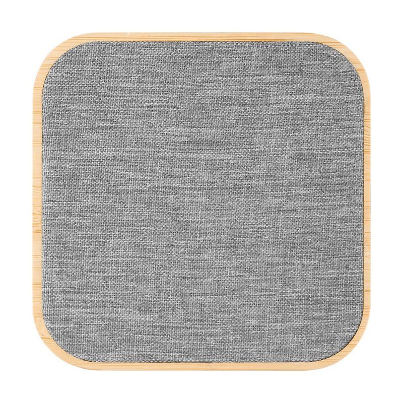 Bamboo and rPET Fabric Wireless Charger