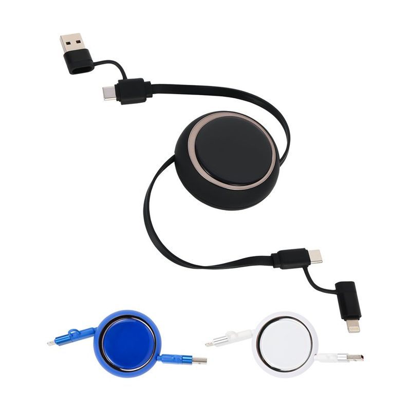 Mach 4 in 1 100W PD Retractable Charging Cable
