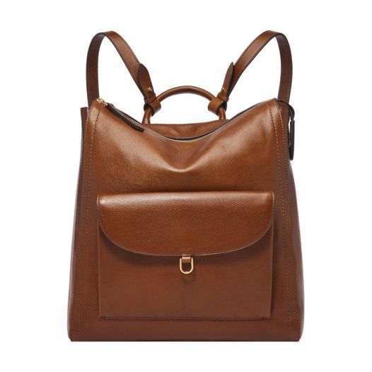 Fossil Parker Leather Backpack
