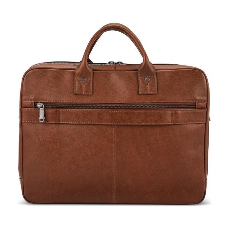 Samsonite Classic Leather Toploader Brief Bag