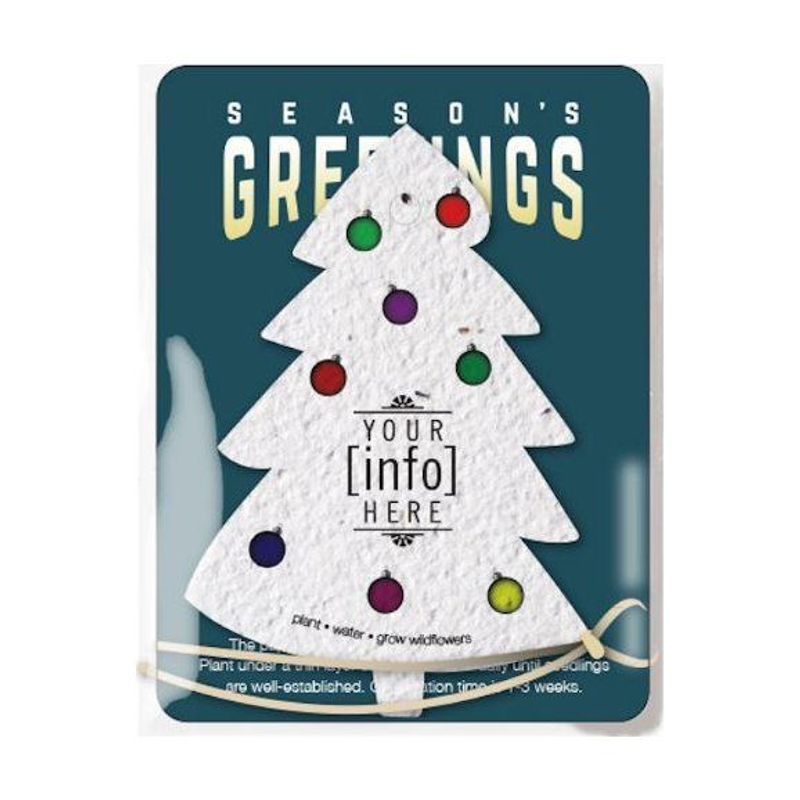 Seed Paper Ornament Shape Gift Pack