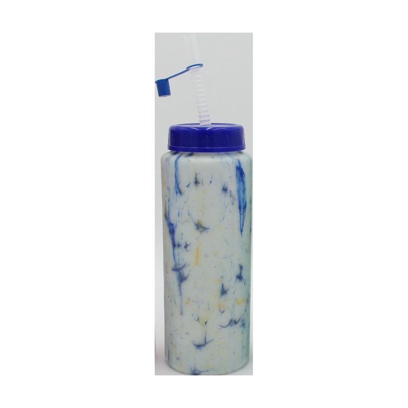 32 oz Confetti Sports Bottle with Flexible Straw