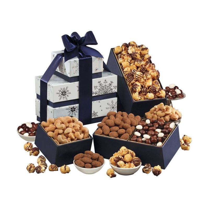 Sweet and Salty Snowflake Tower