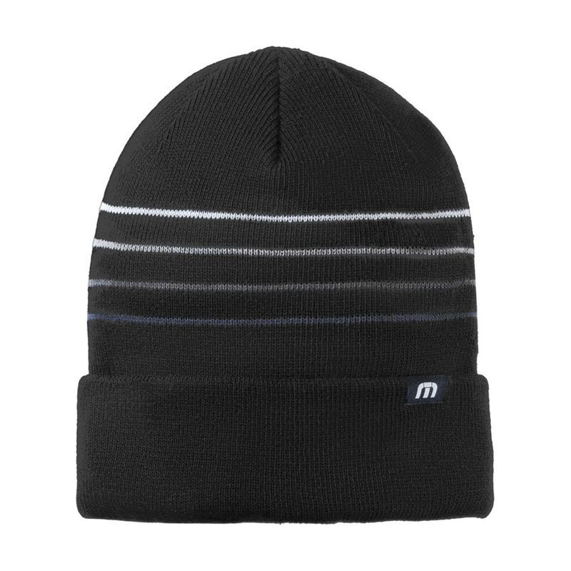 Striped Cuffed Beanie