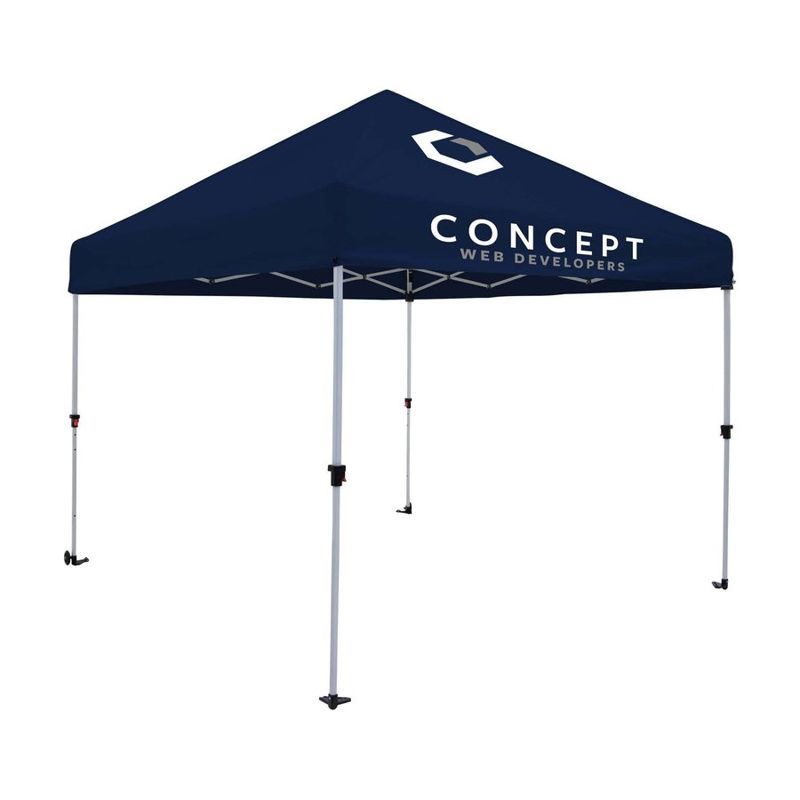 10' Omni Tent Kit, Full-Color, 2 Locations