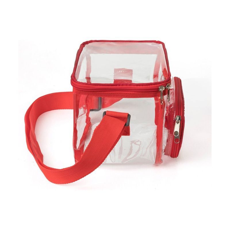 Large Stadium Approved Clear PVC Lunch Bag