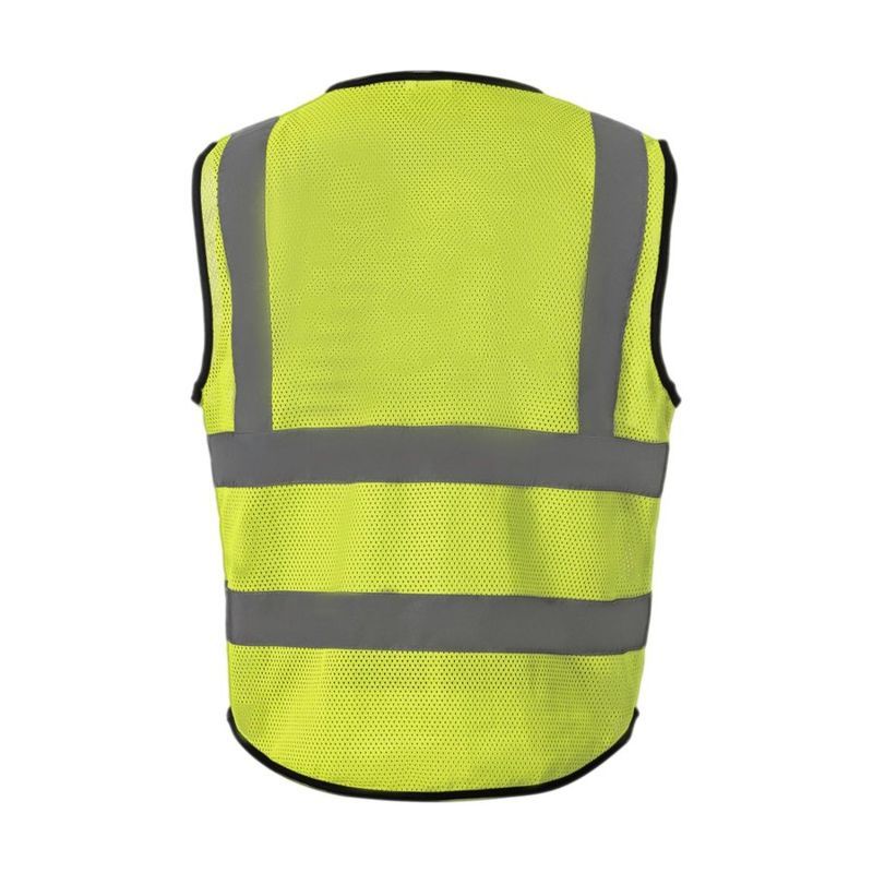 3.8 Oz Polyester Class 2 Safety Vest, 4 Pockets