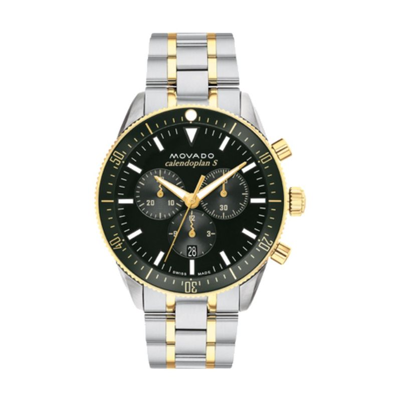 Movado Men's Heritage Calendoplan S Chronograph Watch