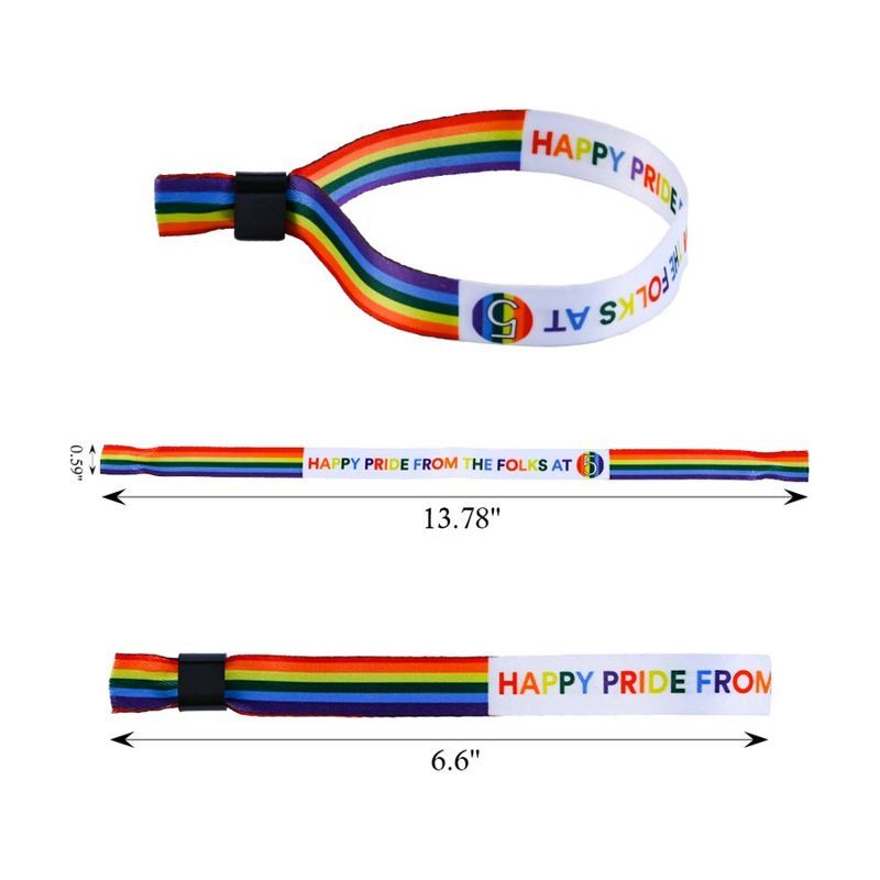 Satin Sublimated Event Wristband