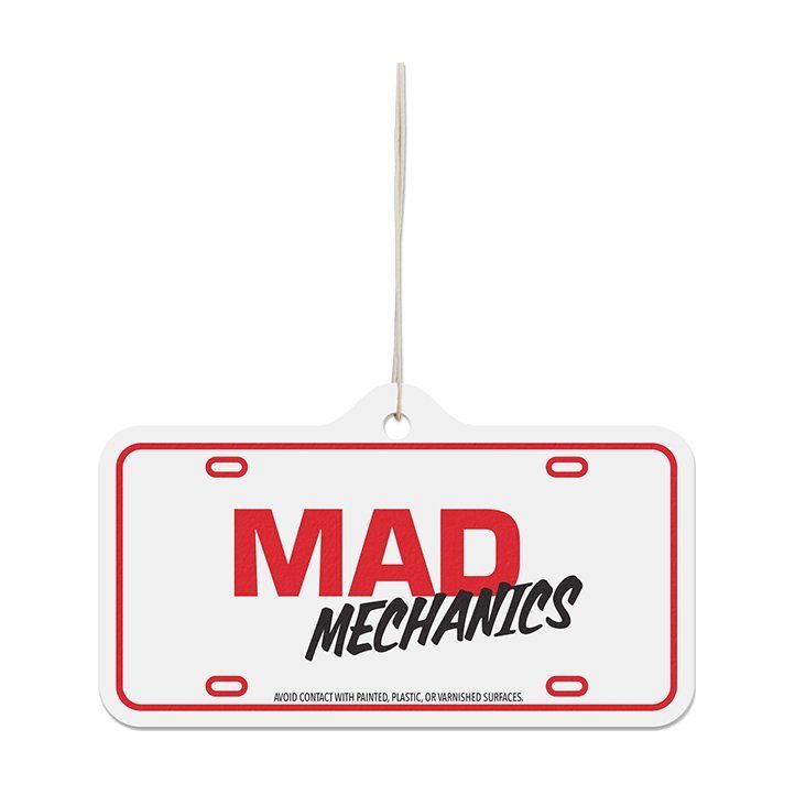 License Plate Air Freshener