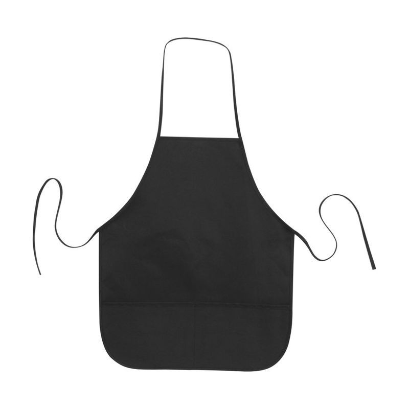 Heavyweight Cotton Twill Bib Apron with 2 Pockets