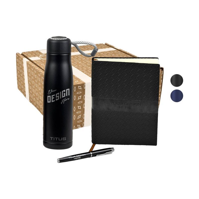17 Oz. Sports Water Bottle, Sahara Notebook and Pen Set